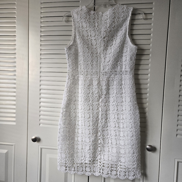 Hany Dany White Lace Mini Dress size M - Picture 2 of 11